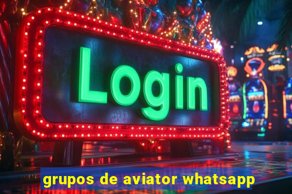 grupos de aviator whatsapp